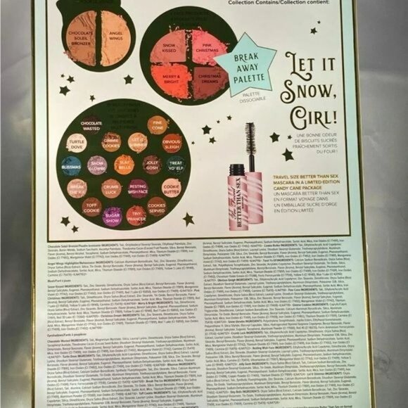 NEW Too Faced Holiday 2019 Let It Snow Girl Limited Edition Makeup Collection - Picture 14 of 14